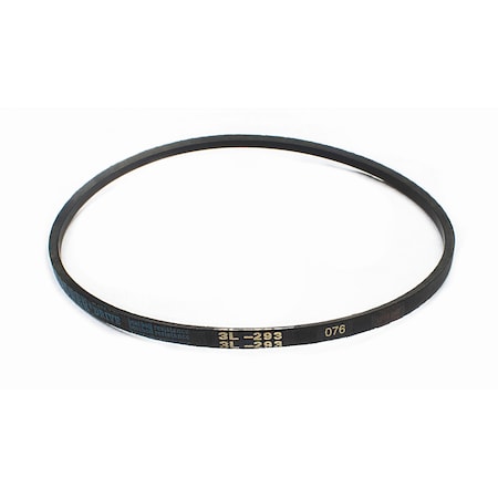 D&D 3L293 FHP V-Belt, 29.3 in Outside Length, 3/8 in Top Width, 7/32 in Thickness, 1 Ribs 3L293